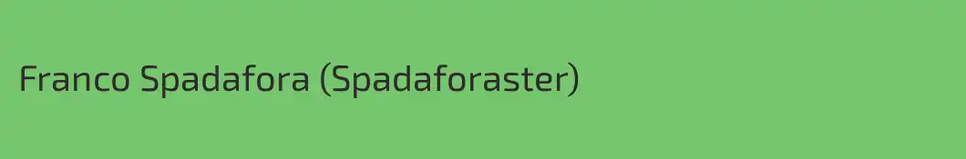 Franco Spadafora (Spadaforaster)
